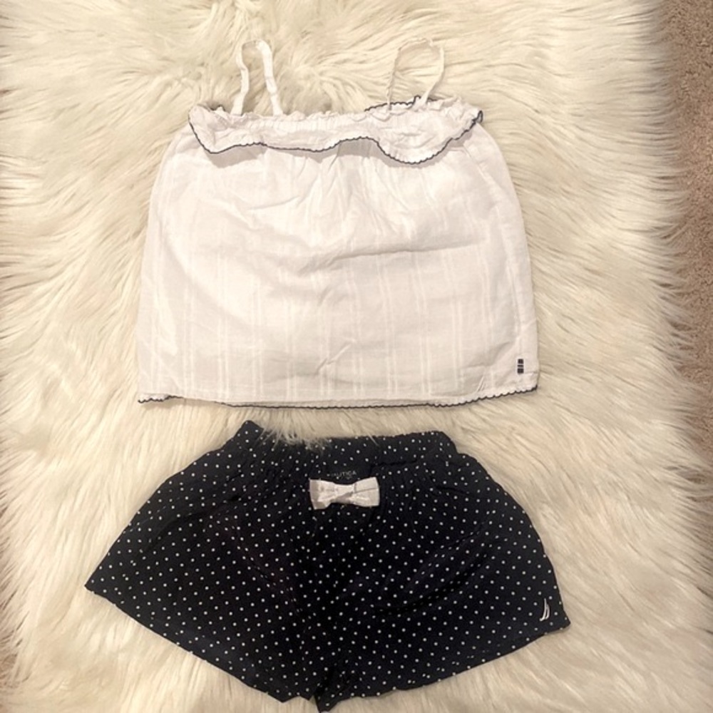 Nautical Summer Shorts and Tank Top